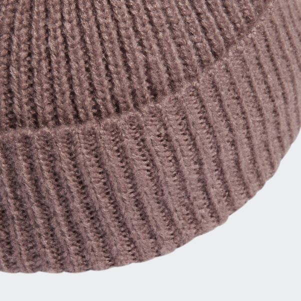 Bonnet Revers Violet Adidas