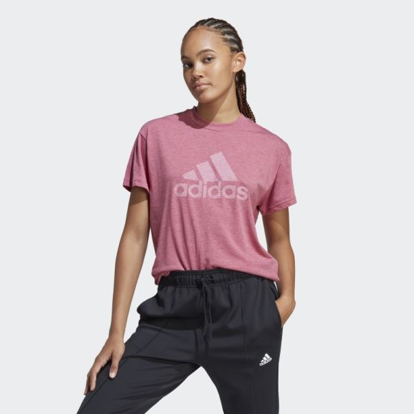 Adidas Future Icons Winners 3.0 Tee Mode Rose Mel