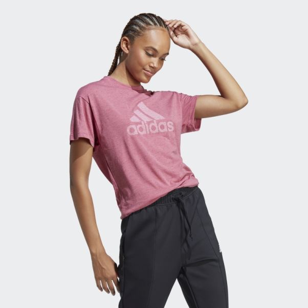 Adidas Future Icons Winners 3.0 Tee Mode Rose Mel