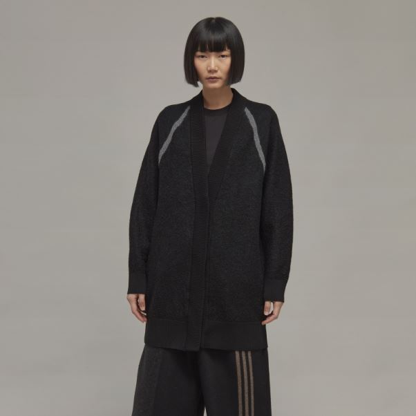 Y-3 Cardigan Classique En Maille Transparente Adidas