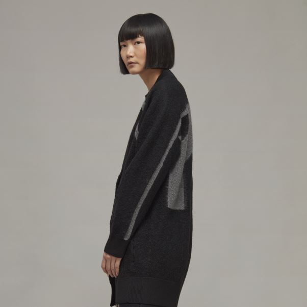 Y-3 Cardigan Classique En Maille Transparente Adidas