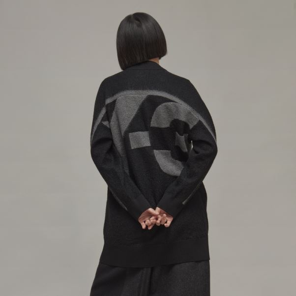 Y-3 Cardigan Classique En Maille Transparente Adidas