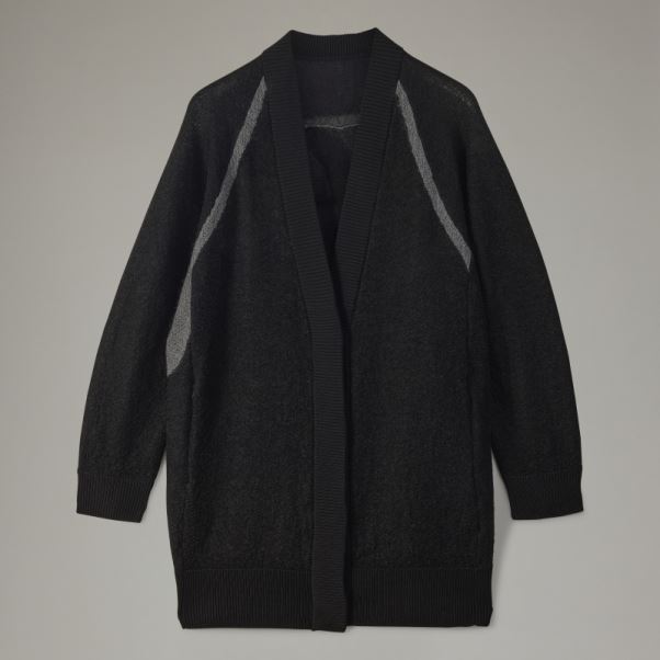 Y-3 Cardigan Classique En Maille Transparente Adidas