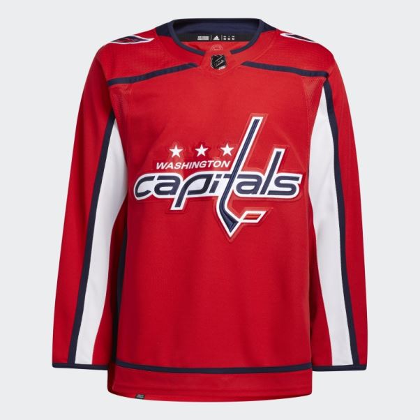 Adidas Maillot Domicile Authentique Capitales Rouges