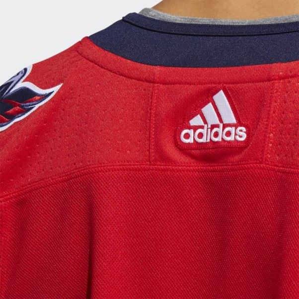 Adidas Maillot Domicile Authentique Capitales Rouges