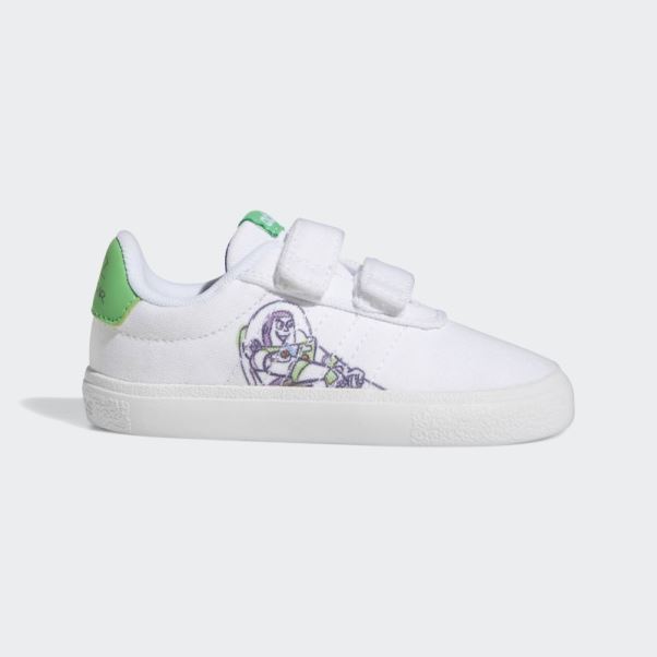 Blanc Adidas X Disney Pixar Buzz Lightyear Vulc Raid3r Chaussures Chaud