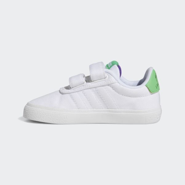 Blanc Adidas X Disney Pixar Buzz Lightyear Vulc Raid3r Chaussures Chaud