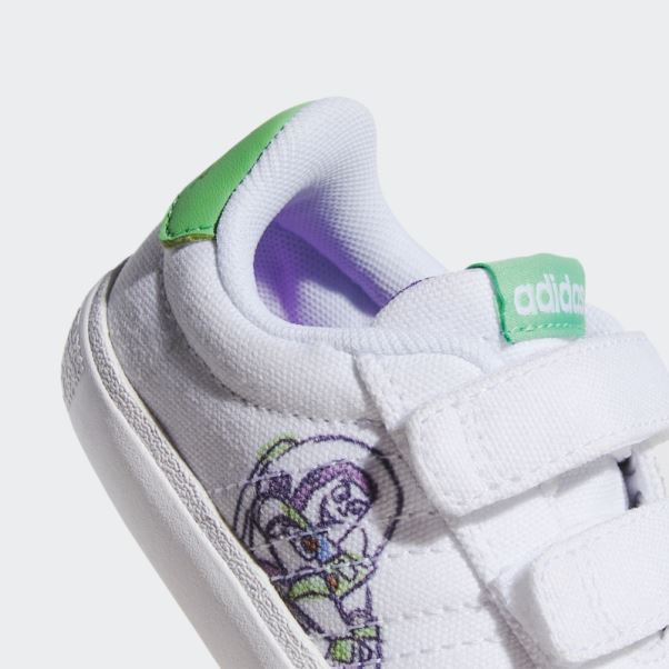 Blanc Adidas X Disney Pixar Buzz Lightyear Vulc Raid3r Chaussures Chaud