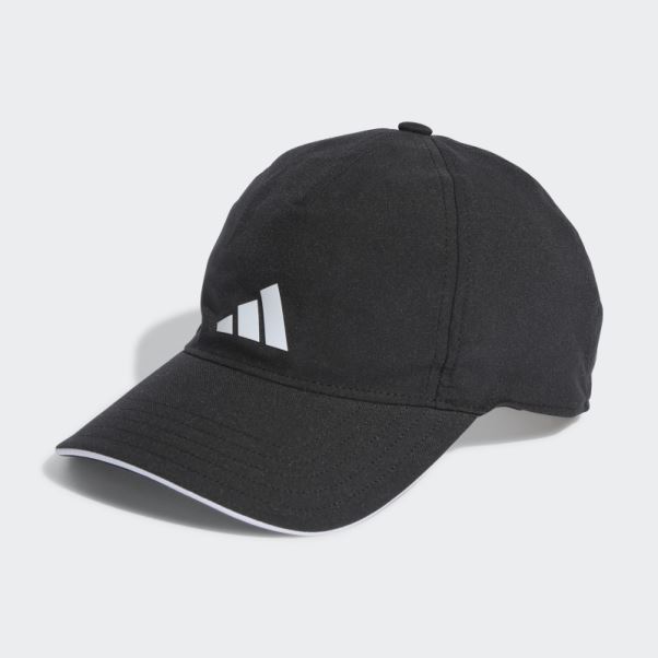 Casquette De Baseball De Course à Pied Adidas Aeroready Noir