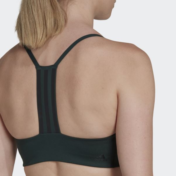 Soutien-gorge Léger D'entraînement Adidas Aeroimpact Vert