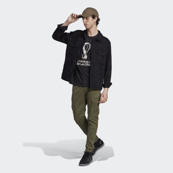 T-shirt Graphique Adidas Coupe Du Monde Fifa 2022 Noir