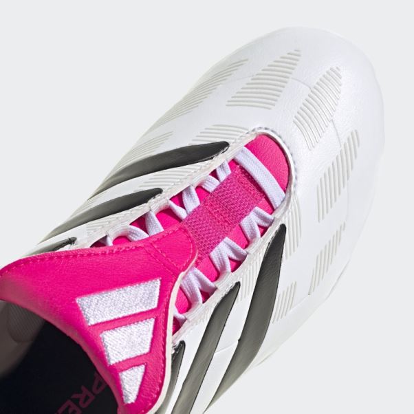 Predator Précision.3 FG J Adidas Blanc
