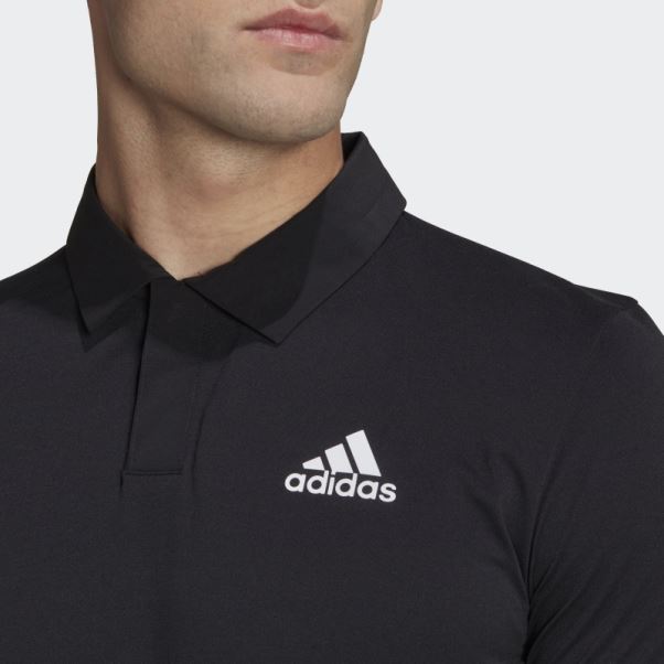 Polo Adidas Tennis New York Freelift Noir