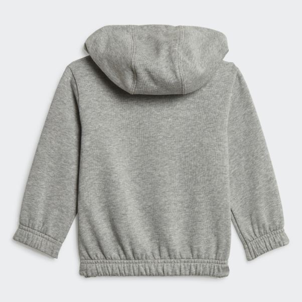 Gris Moyen équipe Adidas Surdimensionné Jogging Polaire Ensemble (genre Neutre) Mode