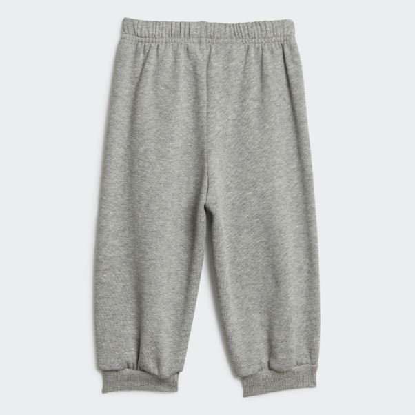 Gris Moyen équipe Adidas Surdimensionné Jogging Polaire Ensemble (genre Neutre) Mode