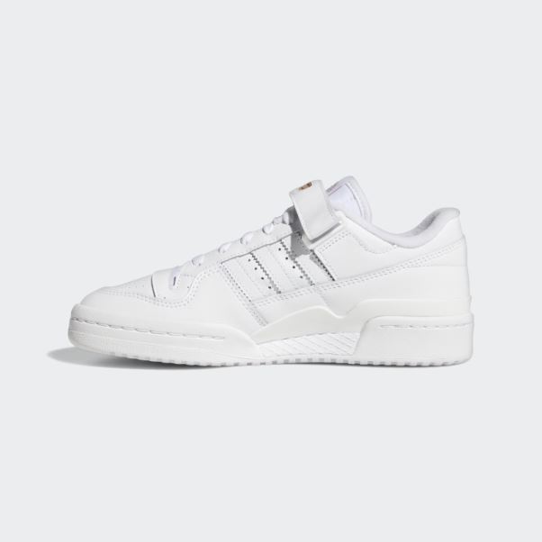 Adidas Forum Low Chaussures Or Rose Métallique