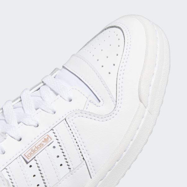 Adidas Forum Low Chaussures Or Rose Métallique