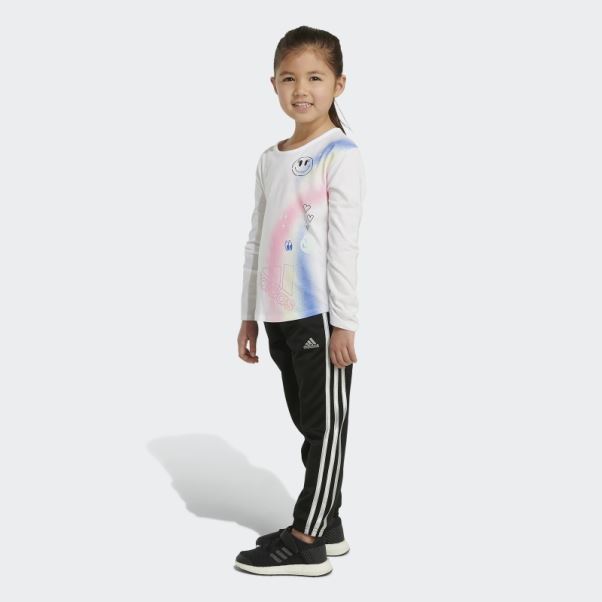 T-shirt Adidas 22 Blanc Col Rond Long