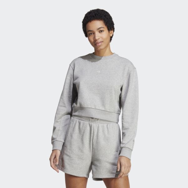 Sweat Gris Moyen All Szn French Terry Adidas