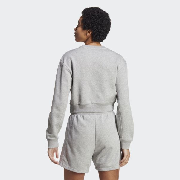 Sweat Gris Moyen All Szn French Terry Adidas