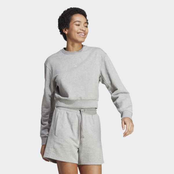 Sweat Gris Moyen All Szn French Terry Adidas