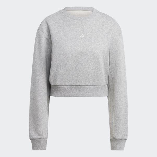 Sweat Gris Moyen All Szn French Terry Adidas