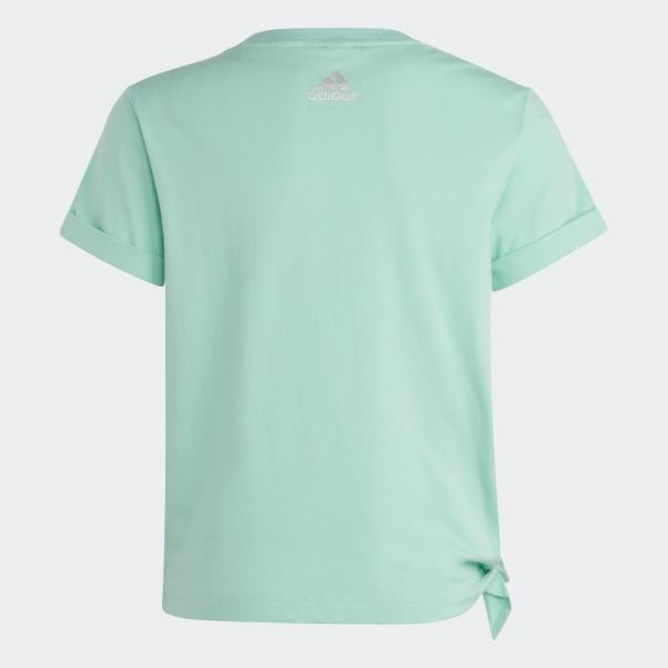 T-shirt Noué Dance Vert Adidas