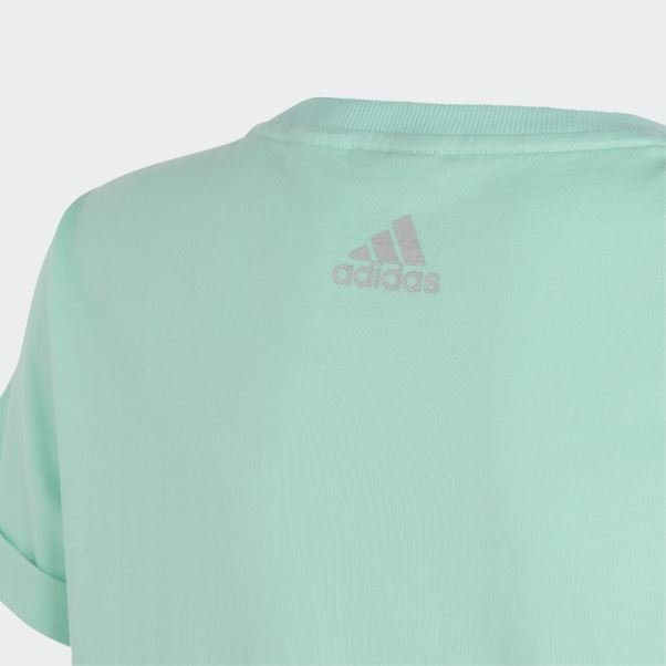 T-shirt Noué Dance Vert Adidas