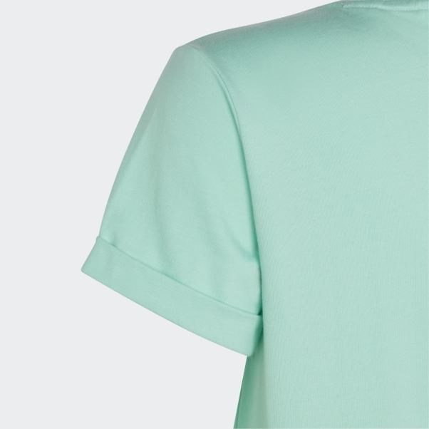 T-shirt Noué Dance Vert Adidas