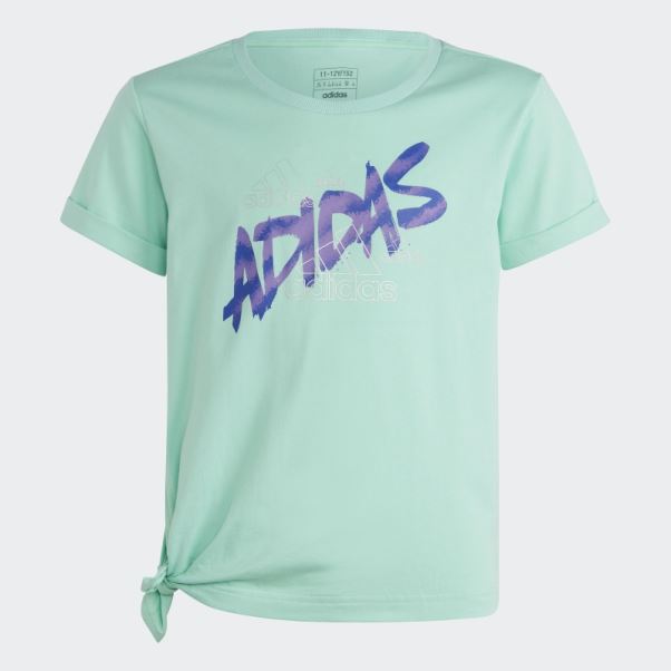 T-shirt Noué Adidas Dance Vert