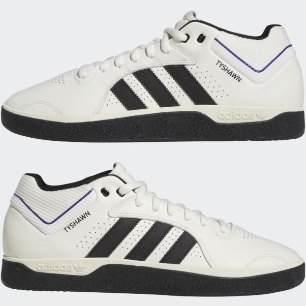 Chaussures Adidas Tyshawn Blanches