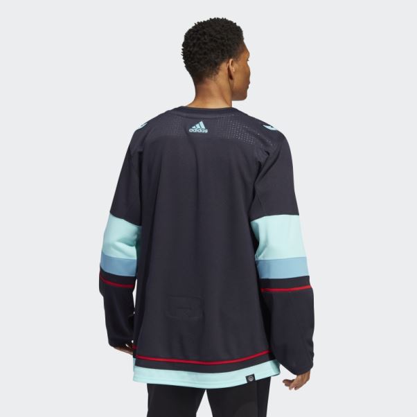 Maillot Kraken Home Authentique Bleu Nuit Adidas
