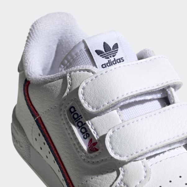 Mode Adidas Continental 80 Chaussures écarlate