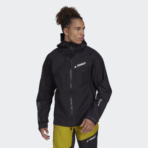 Veste Noire Terrex Techrock Gore-tex Pro Adidas