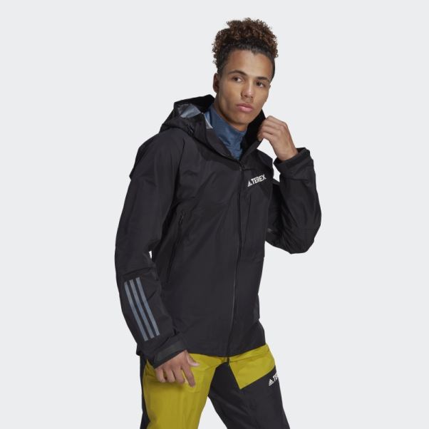 Veste Noire Terrex Techrock Gore-tex Pro Adidas