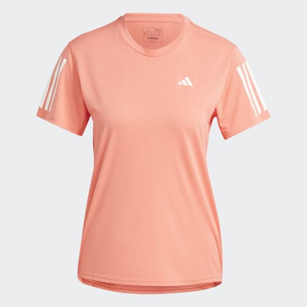 Adidas Possède Le T-shirt De Course Corail