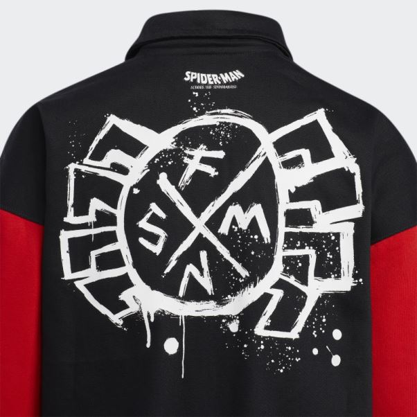 Sweat à Capuche Adidas Donovan Mitchell X Marvel's Spider Punk Noir