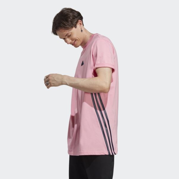 T-shirt à 3 Bandes Future Icons Rose élégant Adidas