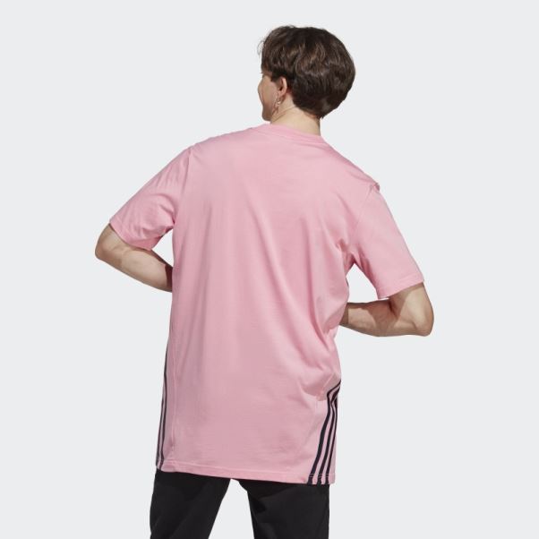 T-shirt à 3 Bandes Future Icons Rose élégant Adidas