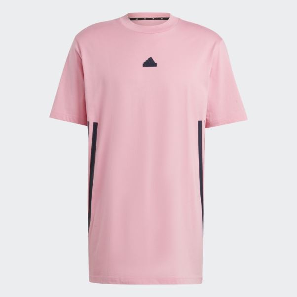T-shirt à 3 Bandes Future Icons Rose élégant Adidas