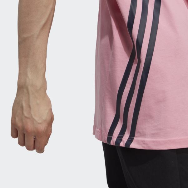 T-shirt à 3 Bandes Future Icons Rose élégant Adidas
