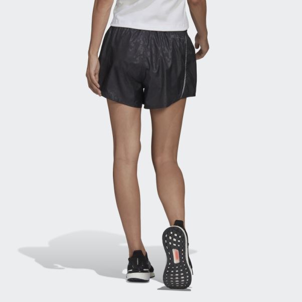 Short Karlie Kloss X Adidas Running Graphique Noir