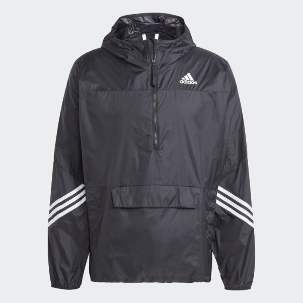 Anorak à Capuche Adidas Wind.rdy Noir