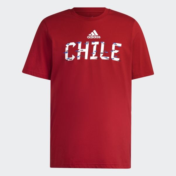 T-shirt Rouge Coupe Du Monde Fifa 2022 Chili Adidas