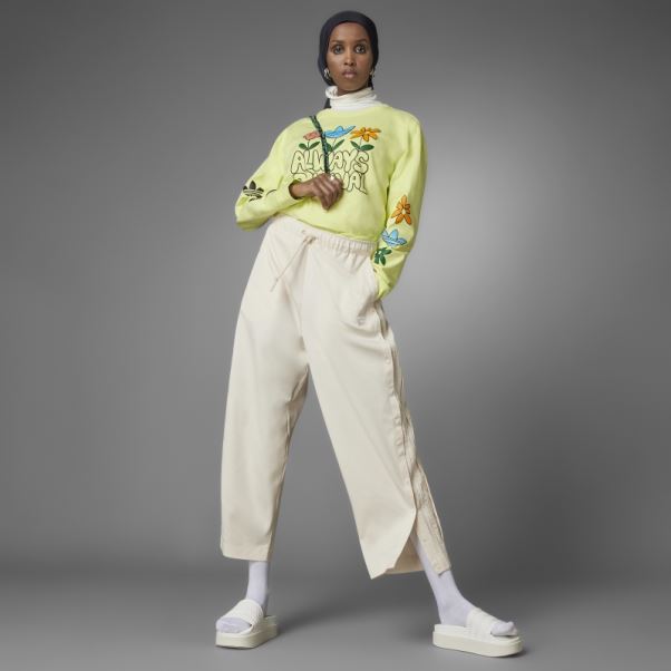 Pantalon Décontracté Toujours Original Adidas Blanc