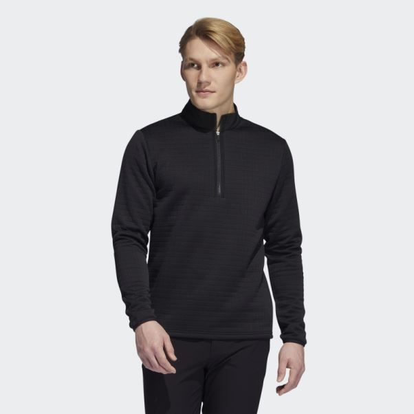 Pull 1/4 Zip Dwr Noir Adidas