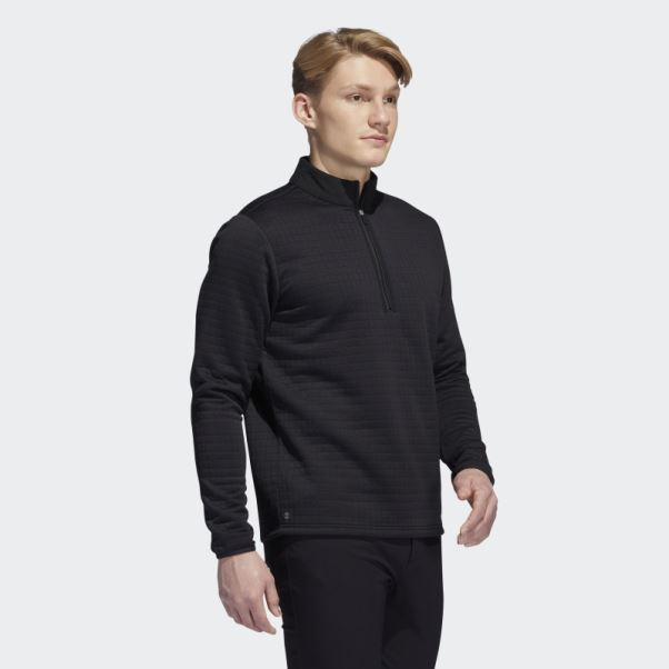 Pull 1/4 Zip Dwr Noir Adidas