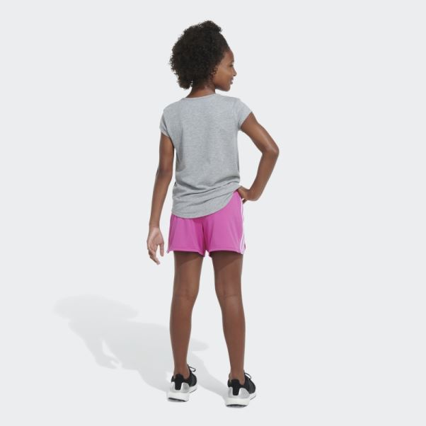 Short En Maille 3s23 Adidas Fuchsia