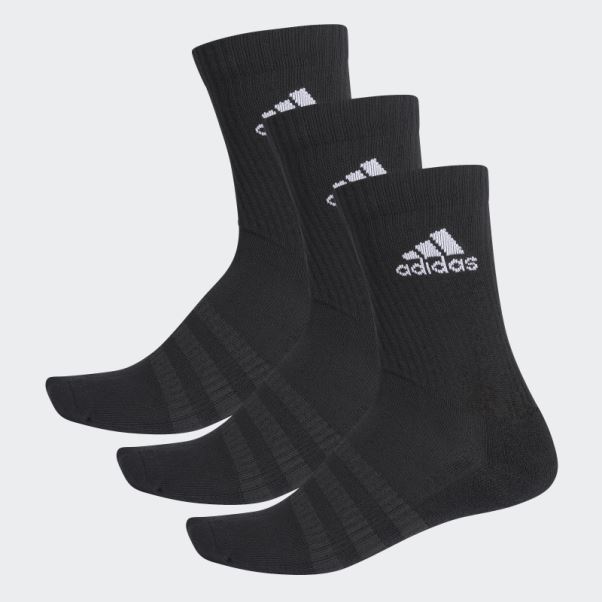 Chaussettes Mi-mollet Noires Adidas