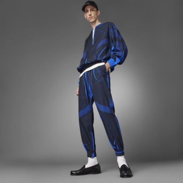 Pantalon De Survêtement De Football Adidas Blue Version Fabric Block Bleu